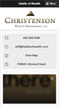 Mobile Screenshot of habitsofwealth.com